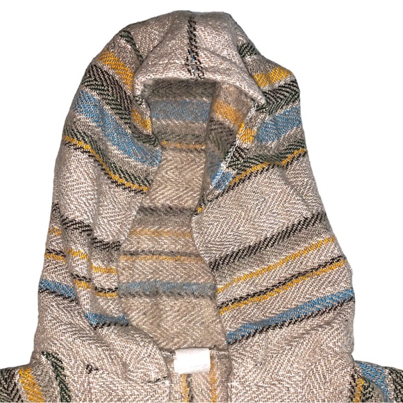 Vintage Artesanias Mr Molina Baja Hoodie “Drug Rug” Size Small - Made in Mexico - Picture 3 of 8